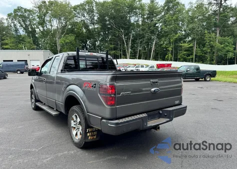 2013 Ford F150 Super Cab из США, поврежденный, VIN 1FTFX1ET8DKG37307